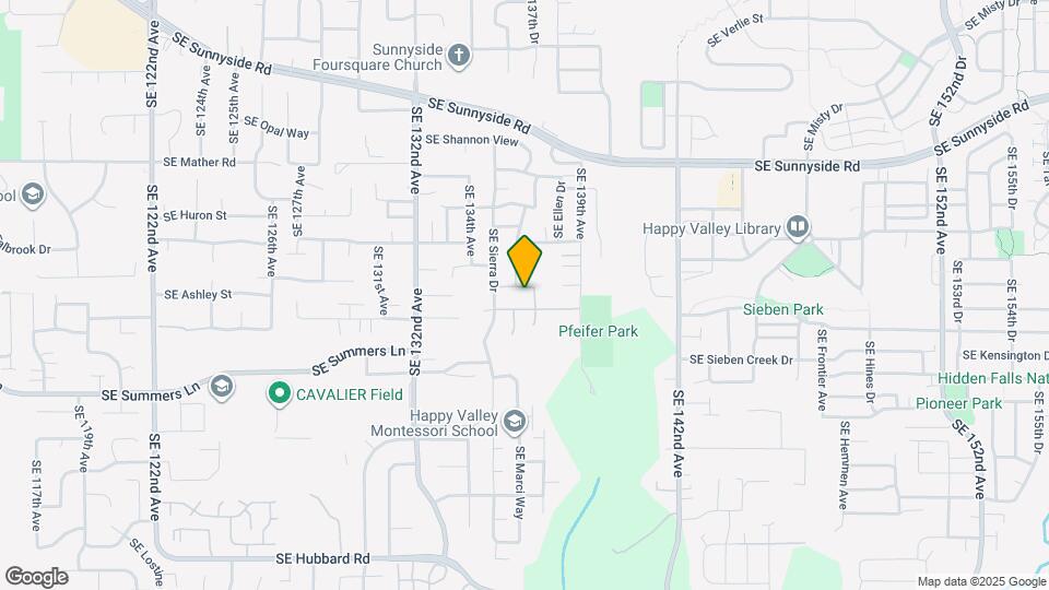 13618 SE Genoa Dr Map and Location Details