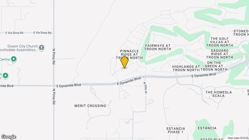 9355 E Hidden Green Dr Map and Location Details