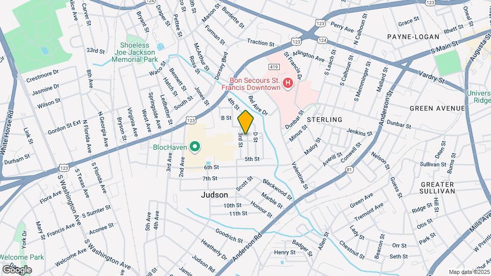 100 New Hope St Map and Location Details