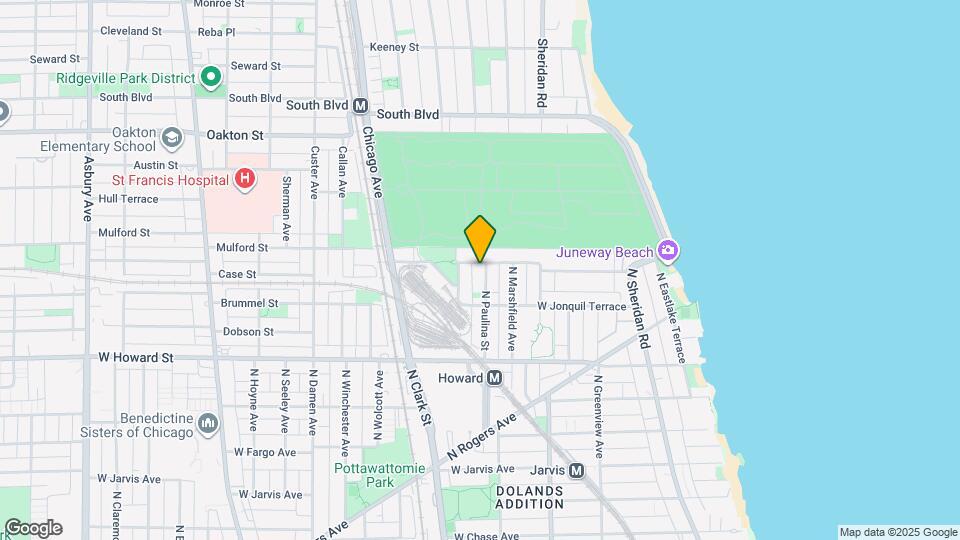 7734 N Paulina St Map and Location Details