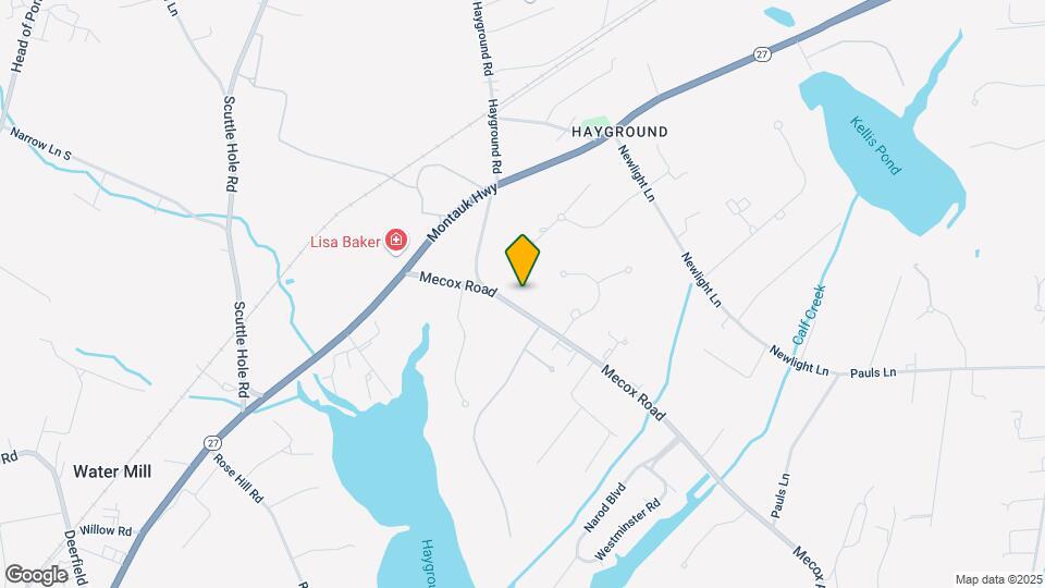 138 Mecox Road Mapa y Detalles de la Ubicación