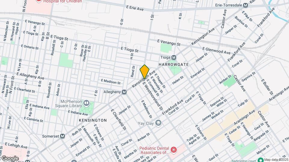 3303 Kensington Ave Map and Location Details