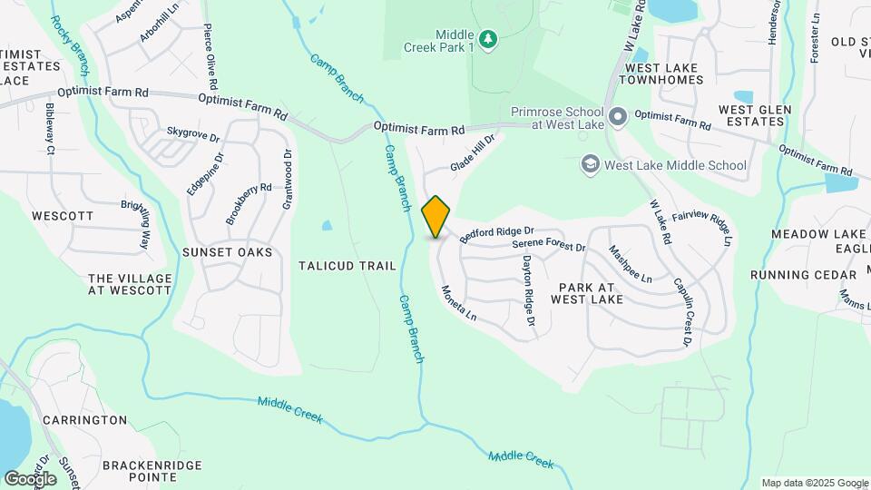 5529 Moneta Ln Map and Location Details