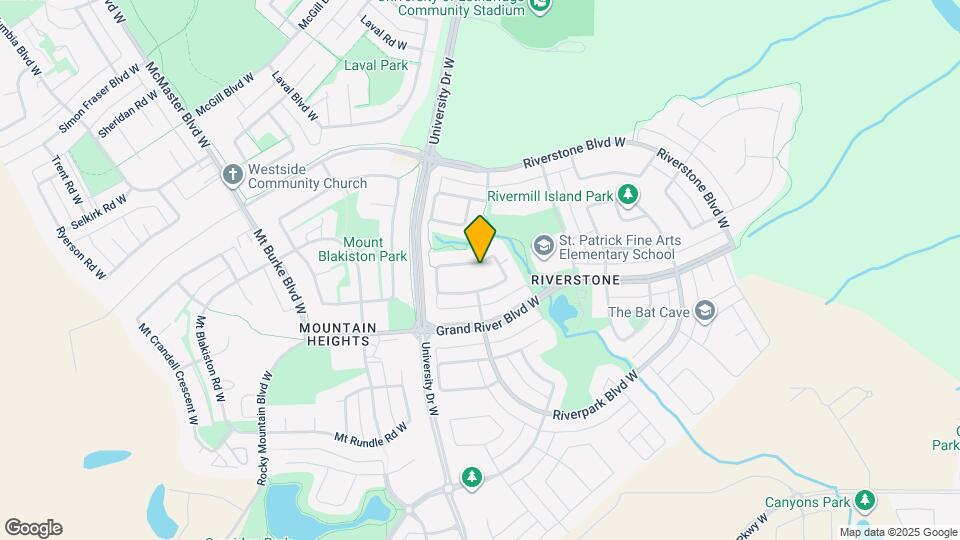 115 Riverbrook Close W Map and Location Details