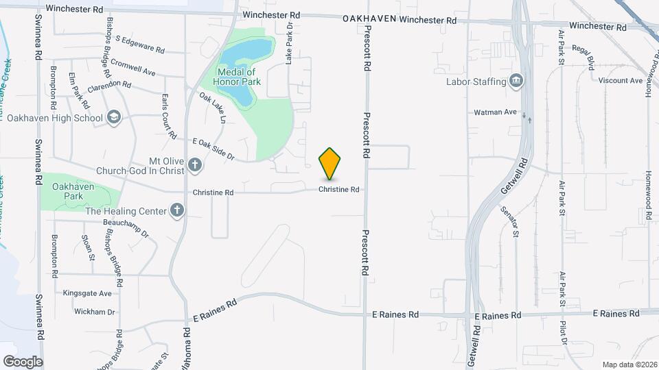 3536 Christine Rd Map and Location Details