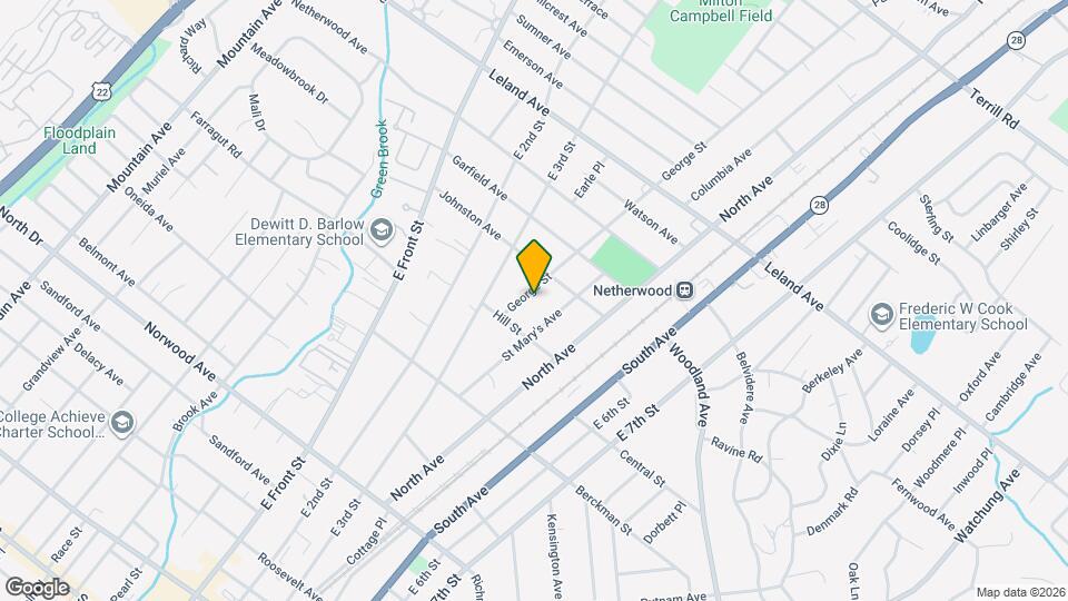 824 George St Map and Location Details