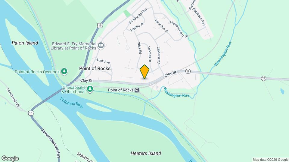 3858 Clay St Map and Location Details