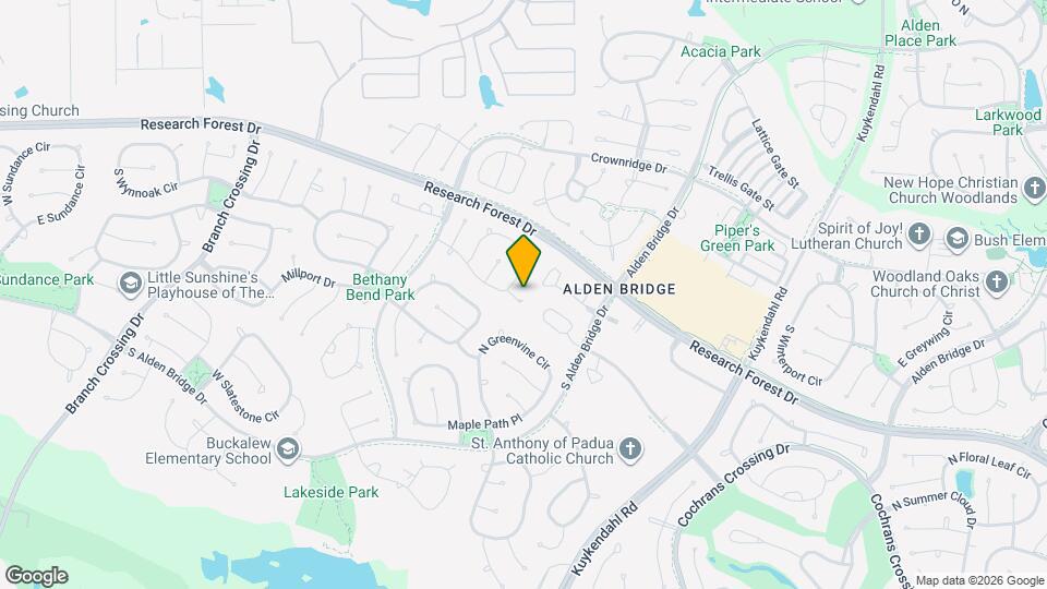 10 Eastwood Pl Map and Location Details