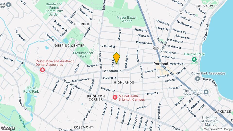 94 Glenwood Ave, Unit Apt 3 Map and Location Details