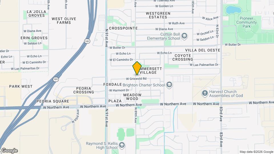 8856 W Griswold Rd Map and Location Details