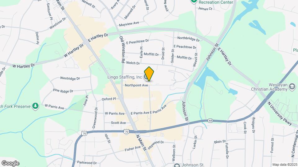 201 Northpoint Ave Map and Location Details