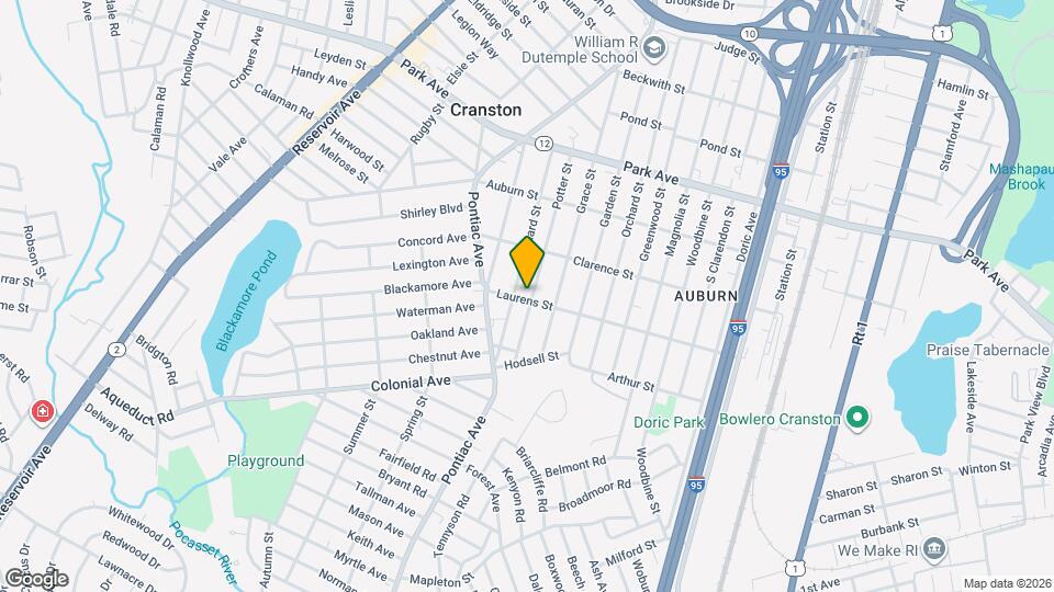 203 Laurens St Map and Location Details