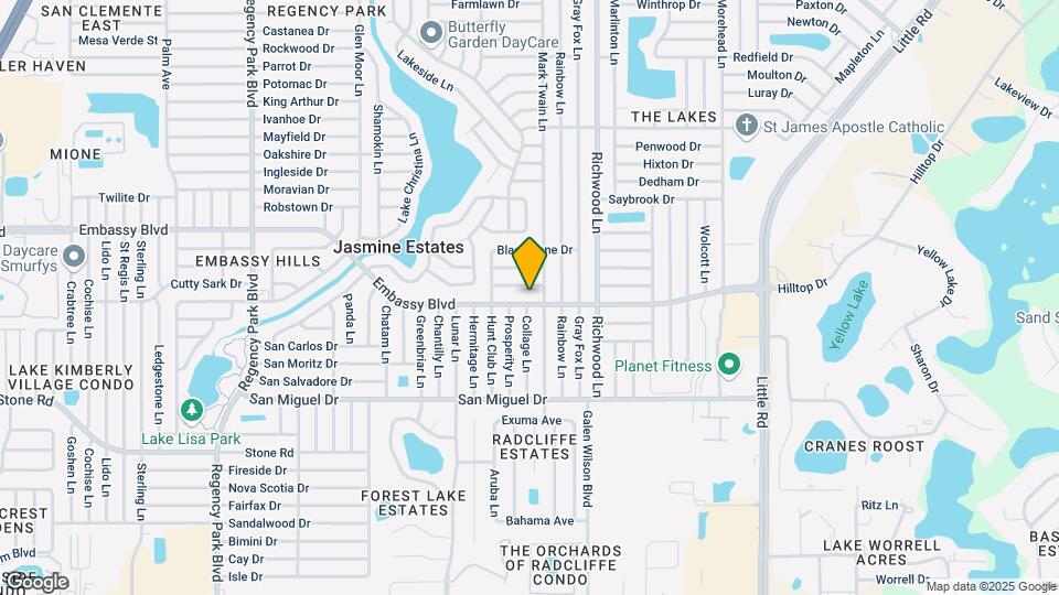 7825 Embassy Blvd Map and Location Details