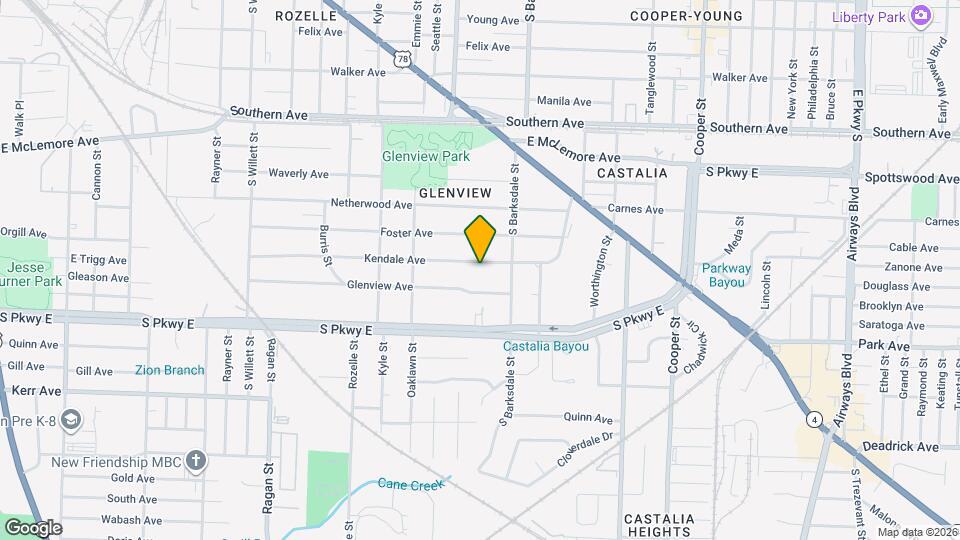 1851 Kendale Ave Map and Location Details