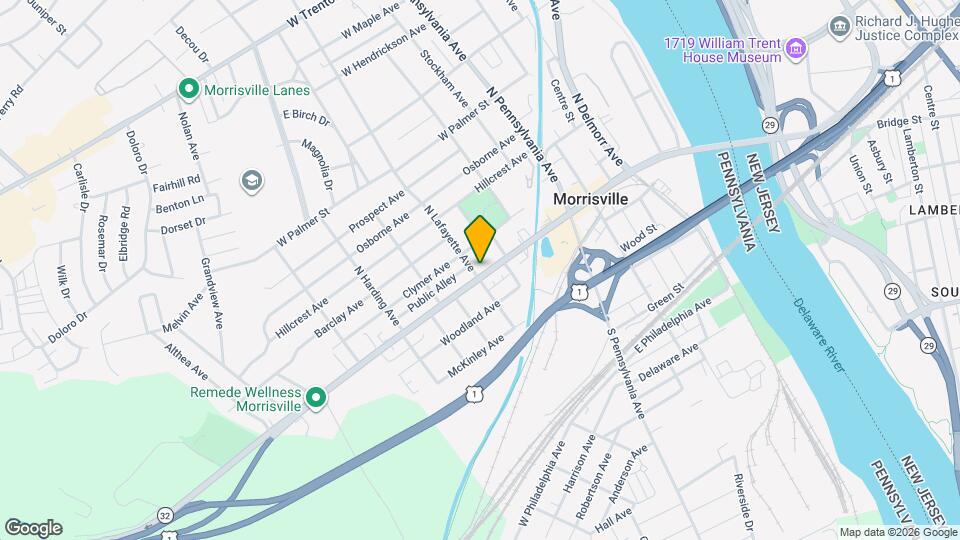 250 W Bridge St Map and Location Details