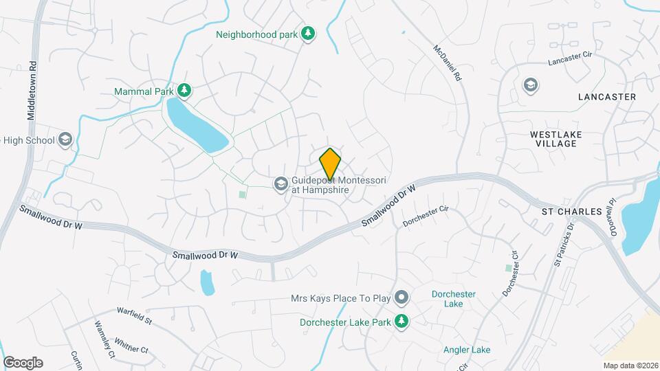 6012 Red Wolf Pl Map and Location Details