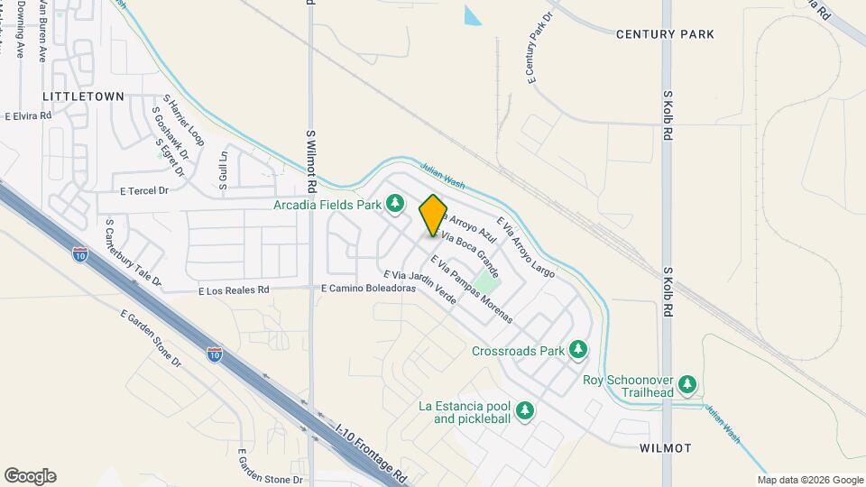 7184 S Paseo Monte Verde Mapa y Detalles de la Ubicación