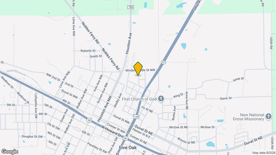 903 Broome Ave NW Map and Location Details