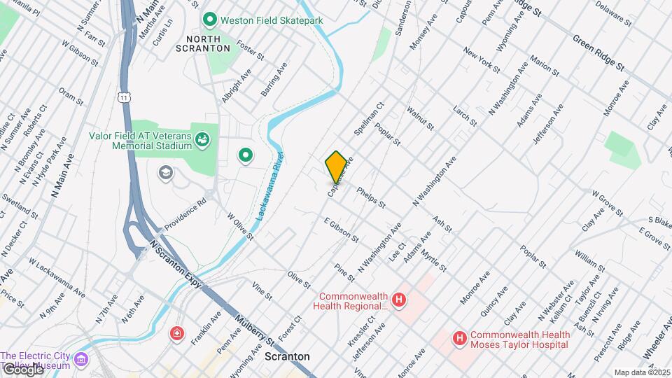 850-850 Capouse Ave Map and Location Details