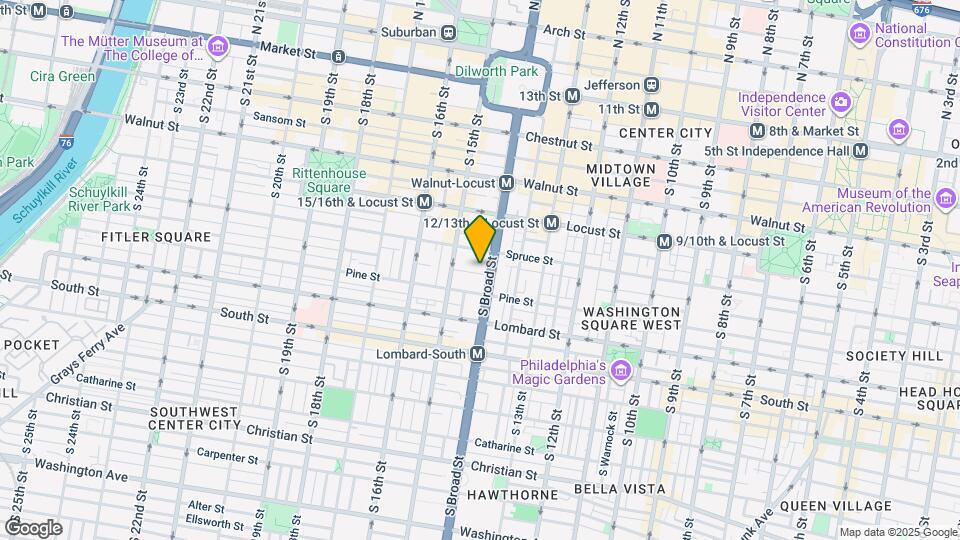 301 S Broad St Map and Location Details
