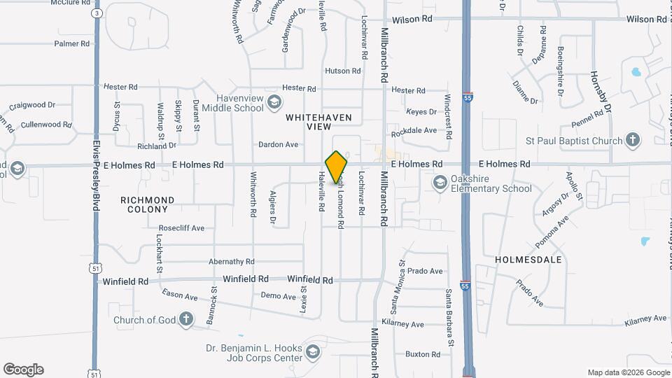 5247 Loch Lomond Rd Map and Location Details