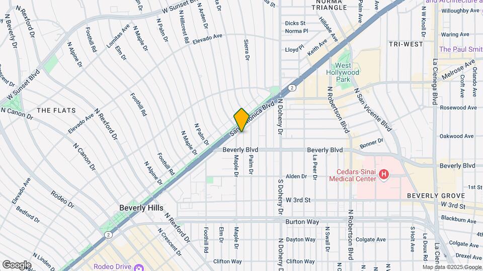 450 N Maple Dr Map and Location Details
