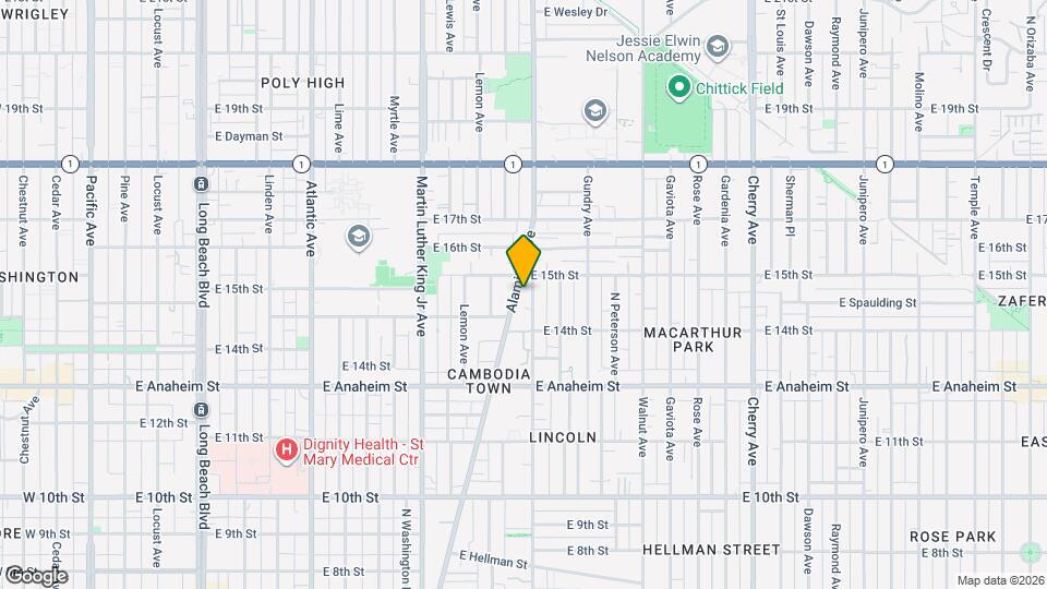 1471 Orange Ave Map and Location Details