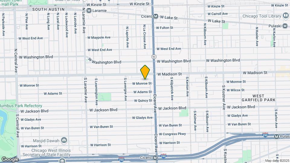 4832 W Monroe St Mapa y Detalles de la Ubicación