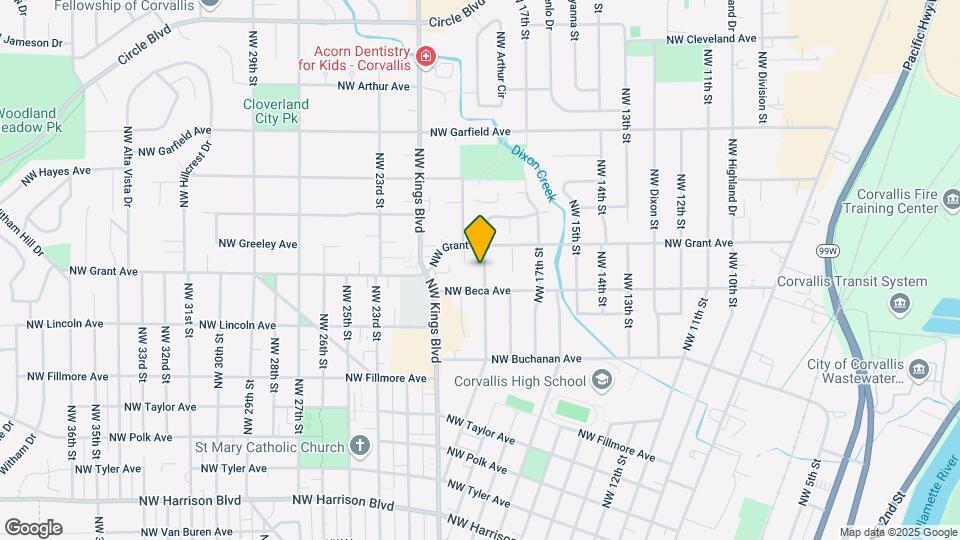 1336 NW 19th St Map and Location Details