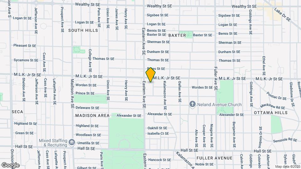 823 Geneva Ave SE-Unit -Apt 1 Map and Location Details