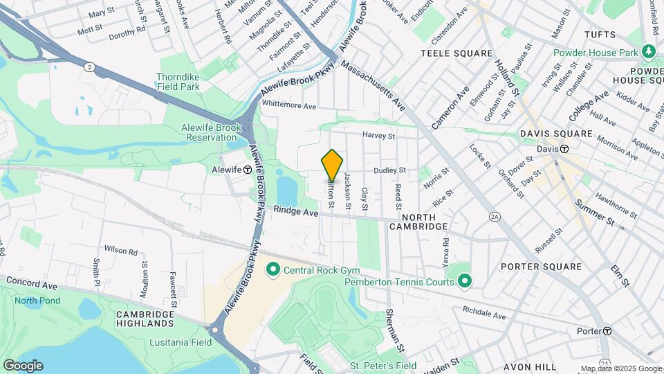 43 Clifton St, Unit 1 Map and Location Details