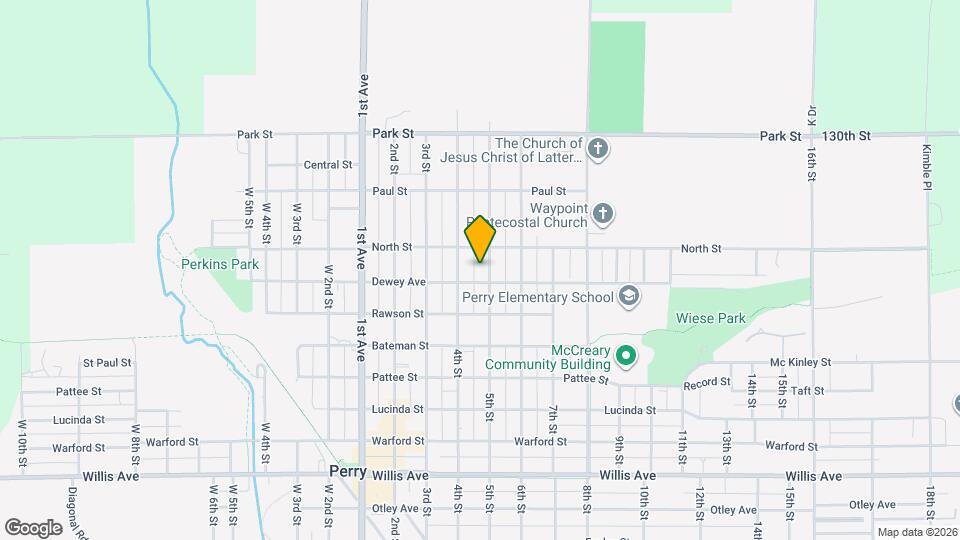 1707 5th St Map and Location Details