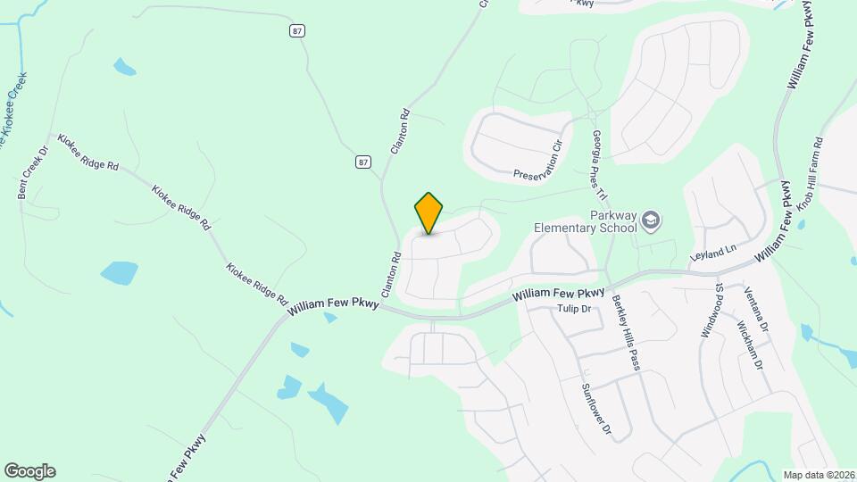 708 Tree Top Trl Map and Location Details