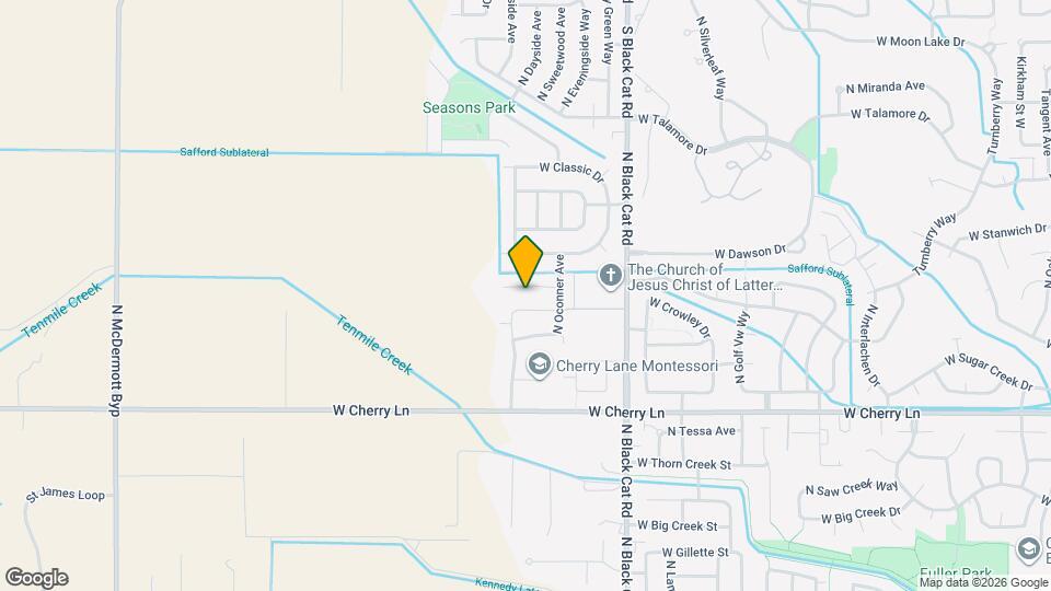 5093 W White Ash Ct Mapa y Detalles de la Ubicación