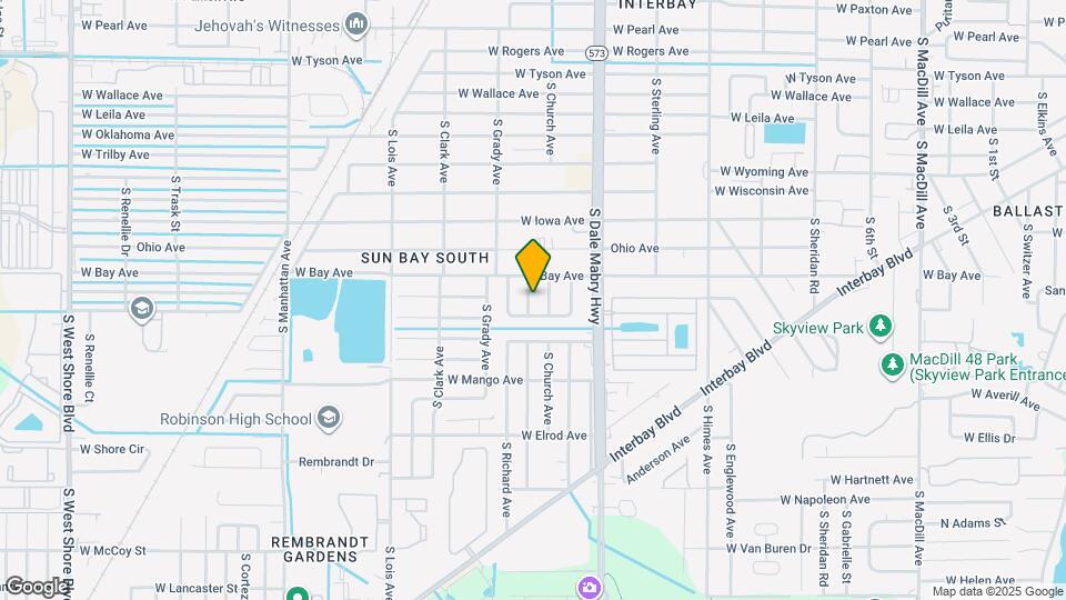 6210 S Adelia Ave Map and Location Details