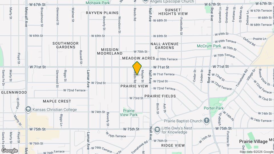 7127 Reeds Rd Map and Location Details