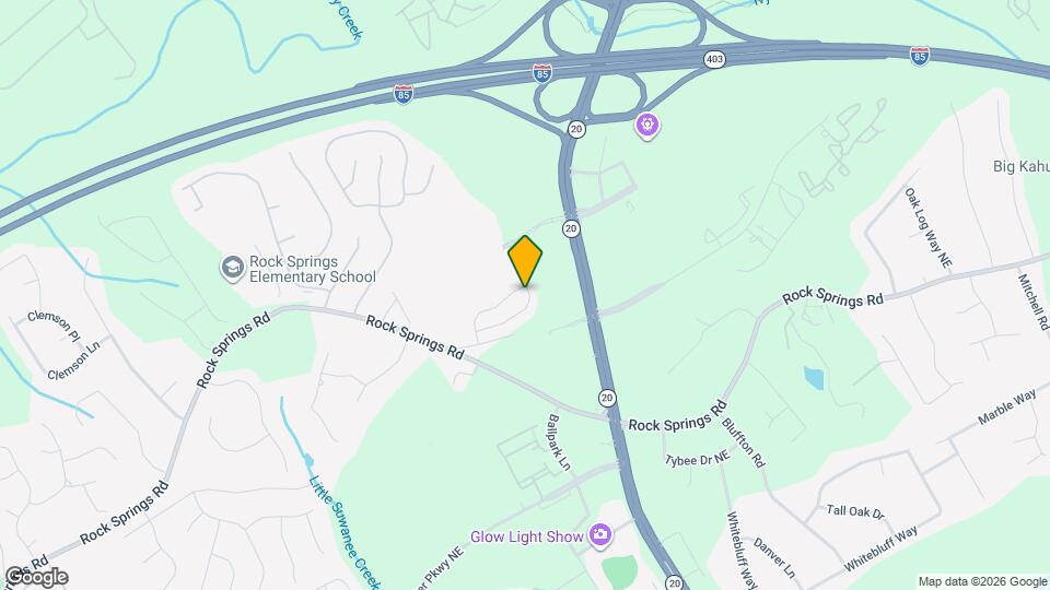 1198 Laurel Valley Ct. Map and Location Details