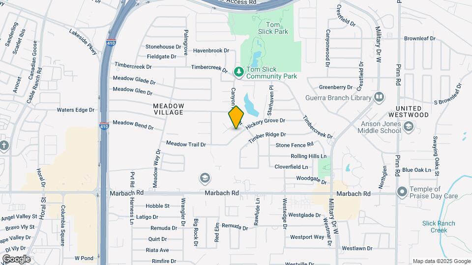 7215 Hickory Grove Dr Map and Location Details