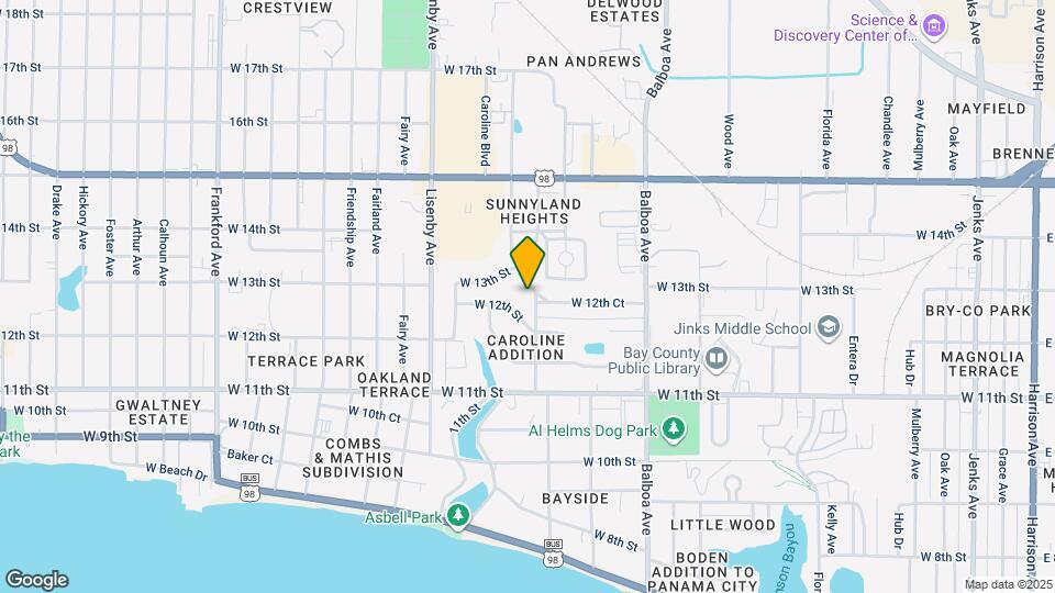 1207 Buena Vista Blvd Mapa y Detalles de la Ubicación