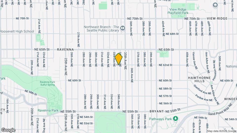 6057 34th Ave NE Map and Location Details