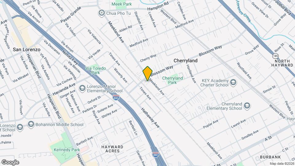 20439 Meekland Ave Map and Location Details