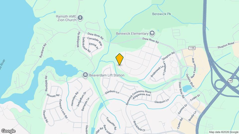 9407 Inverness Bay Rd Map and Location Details