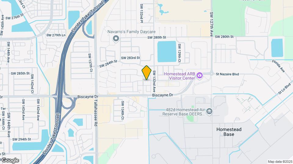 13252 SW 286th St Map and Location Details