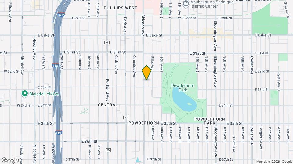 3233 Chicago Ave, Unit 2 Map and Location Details