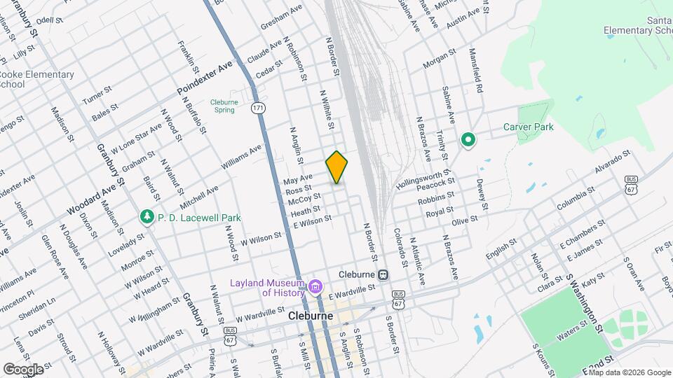 612 N Robinson St Map and Location Details