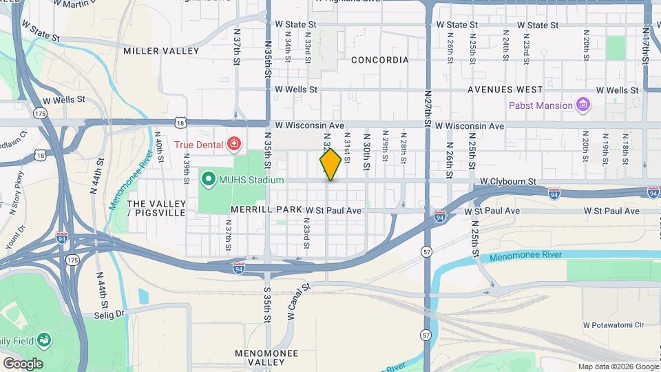 3133 W Clybourn St Mapa y Detalles de la Ubicación