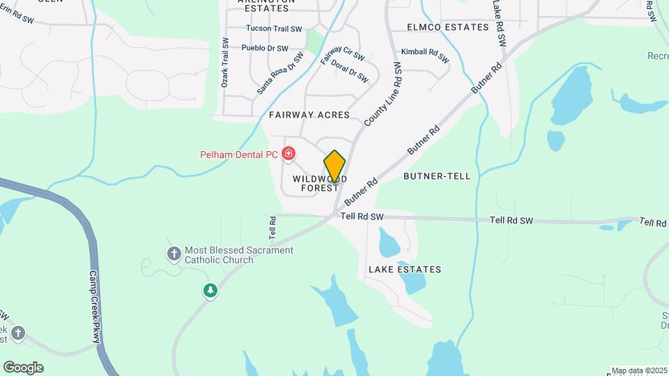2665 County Line Rd SW Map and Location Details