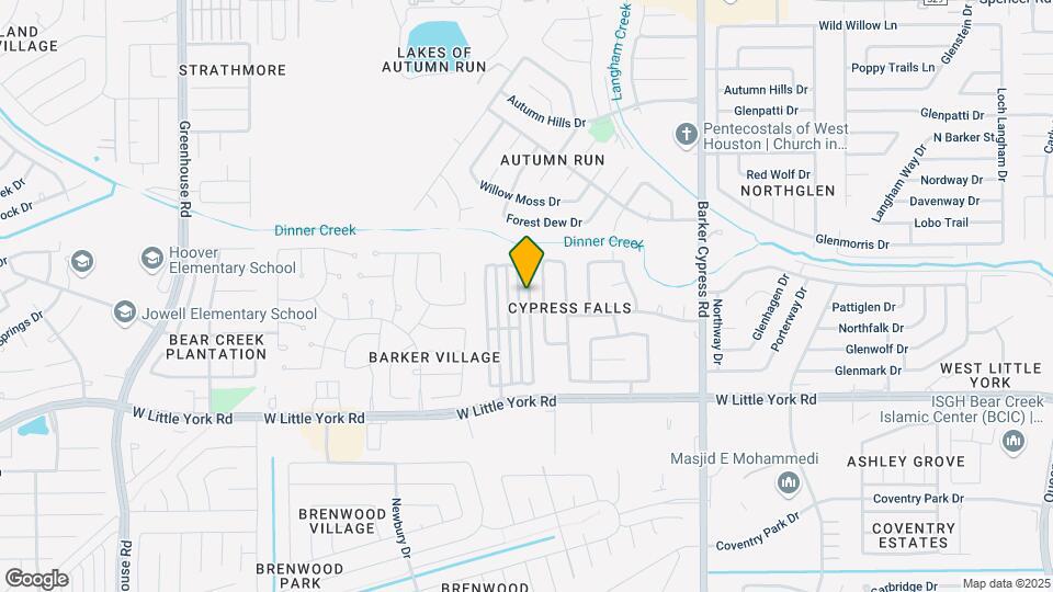 6424 Mountain Pines Ln Map and Location Details