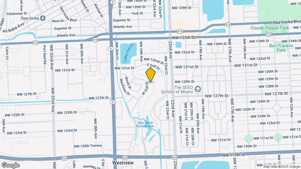 12855 NW 24th Ave Map and Location Details
