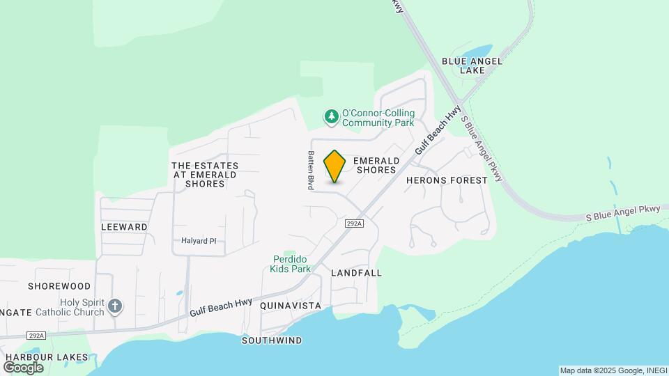 615 Batten Blvd Map and Location Details